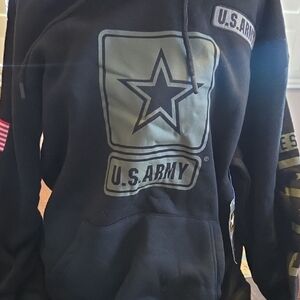U.S. Army Black Military Field Jacket
